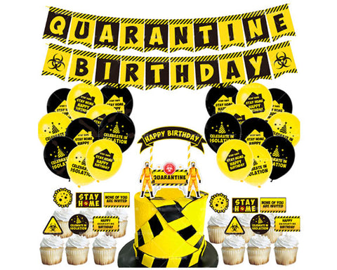 Quarantine Birthday Decorating Kit