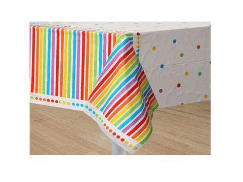 Rainbow Birthday Table Cover