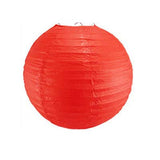 Solid Round Paper Lantern - 12 inches (click for more colors)