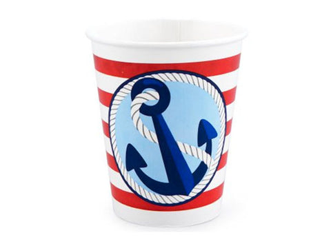 Nautical Fun Paper Cups (8 ct)