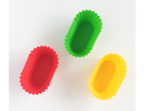 Silicone Cups - mini oval