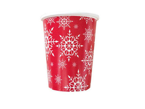 Snowflakes Paper Cups (8 ct)