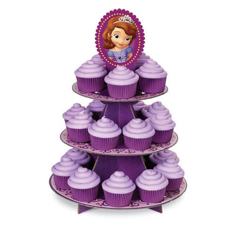 Sofia the First Cupcake Stand