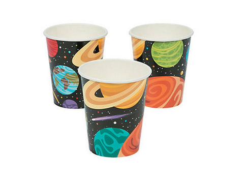 Space Party Paper Cups (8 ct)