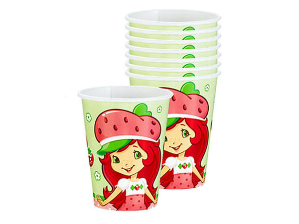 Strawberry Shortcake Paper Cups (8 ct) – My Little Party Shop