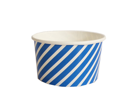 Blue Stripes treat cups
