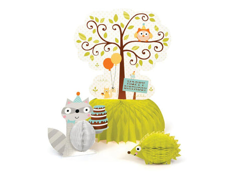 Woodland Birthday Table Centerpiece Kit