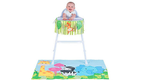 Zoo Birthday High Chair Decorating Kit