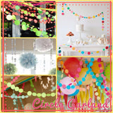 Circle Paper Garland - 12 feet (click for more colors)