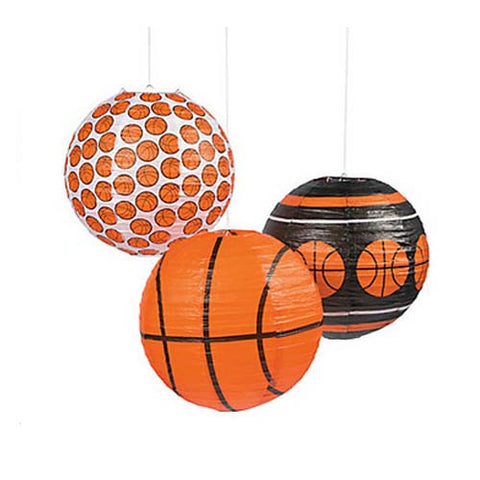 Basketball Party Paper Lanterns