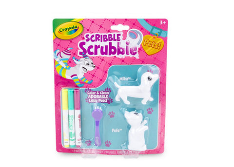 Crayola Scribble Scrubbie Pets - Dog & Cat