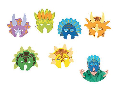 Dinosaur Masks (6 ct)