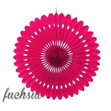 Die-cut Tissue Paper Fan - 16 inches (click for more colors)