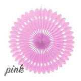 Die-cut Tissue Paper Fan - 16 inches (click for more colors)