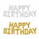 Hanging Happy Birthday Foil Balloon (click for more colors)