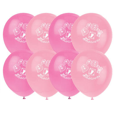 Girl Baby Shower Latex Balloons