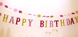 Glitter Birthday Garland (click for more colors)