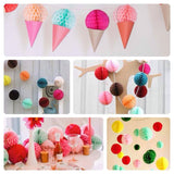 Honeycomb Ball Garland (click for more colors)