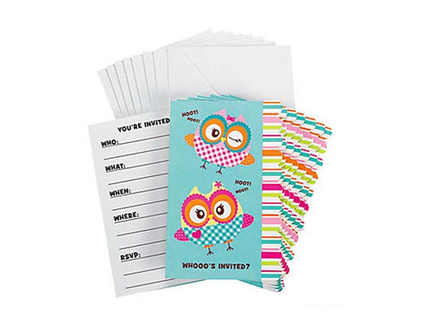 You're a Hoot Owl Invitations (8 ct)