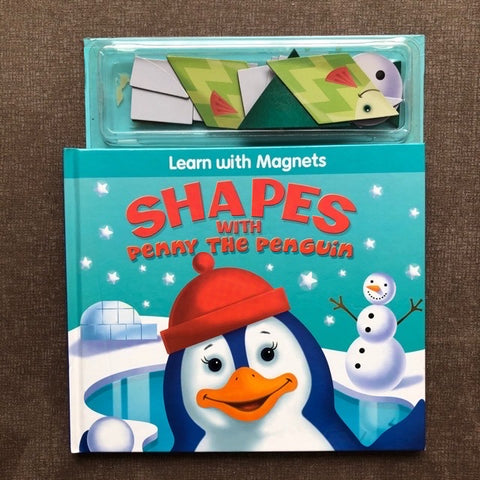 Learn with Magnets Book - Shapes with Penny the Penguin