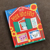 Farm Peek and Find Book