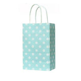 Polka Dot paper bags - 10 ct - with handles (click for more colors)
