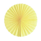 Solid Paper Fan - 14 inches (click for more colors)