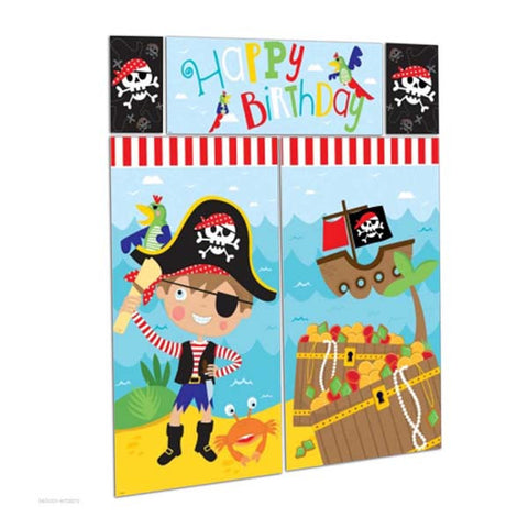 Little Pirate Birthday Scene Setter
