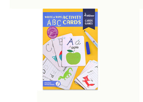 Write & Wipe Flash Cards - ABC