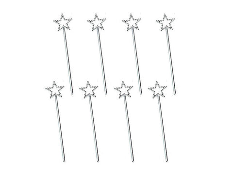 Mini Plastic Fairy Wands (8 ct)