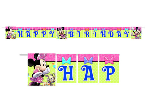 Minnie Bowtique Birthday Banner