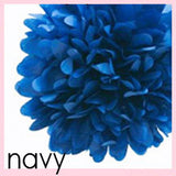 Tissue Pom Poms - 12 inches (click for more colors)