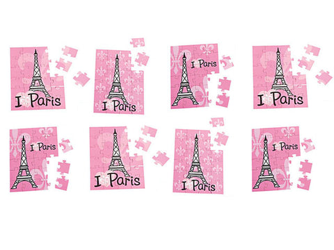 Perfectly Paris Mini Puzzles (8 ct)