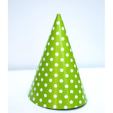 Polka Dots Party Hats - 6 ct (click for more colors)