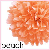 Tissue Pom Poms - 10 inches (click for more colors)