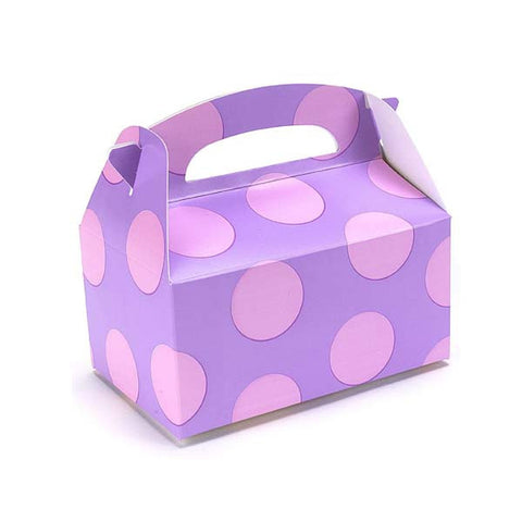 Pink Polka Dots Favor Box (8 ct)