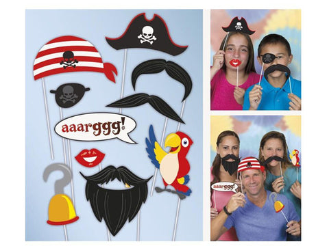 Pirates Party Photo Booth prop sticks