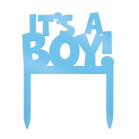 It's a Boy Baby Shower Cake Topper
