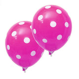 Polka Dot Latex Balloons - 12 inches - 2 ct (click for more colors)