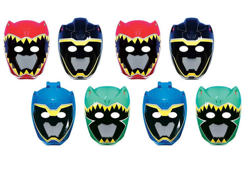 Power Rangers party masks