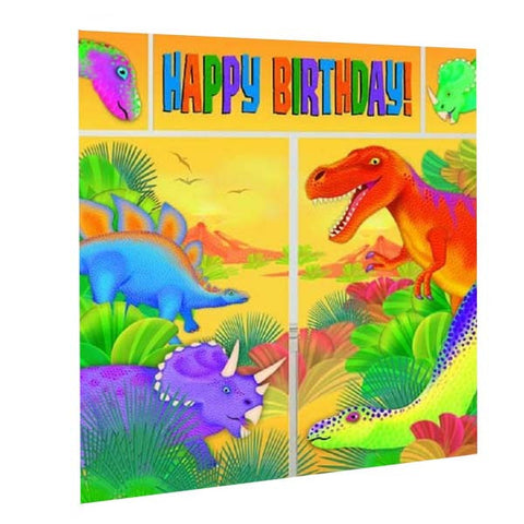 Dinosaur Birthday Scene Setter