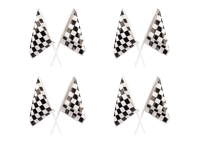 Mini Race Flags (8 ct) – My Little Party Shop