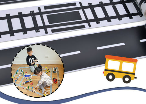 Road and Rail Road Track Stickers Set – My Little Party Shop