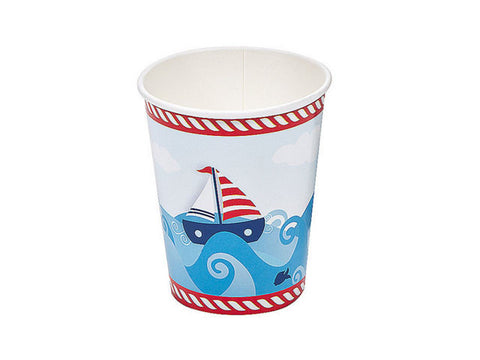 Sailor Paper Cups (8 ct)
