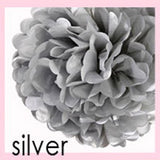 Tissue Pom Poms - 12 inches (click for more colors)