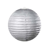 Metallic Round Paper Lanterns - 12 inches (click for more colors)