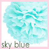 Tissue Pom Poms - 10 inches (click for more colors)