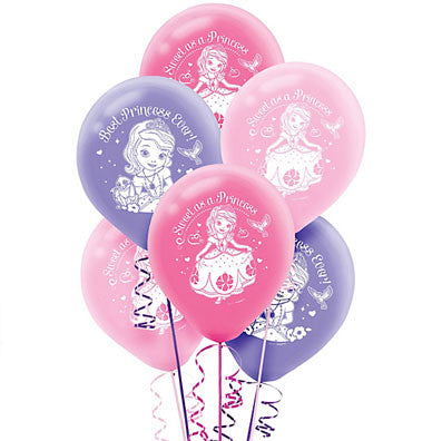 Sofia the First Latex Balloons