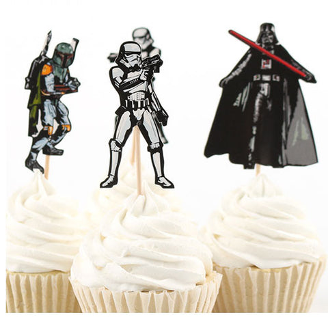Star Wars cupcake picks (12 ct)