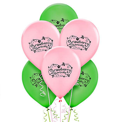 Strawberry Shortcake Latex Balloons